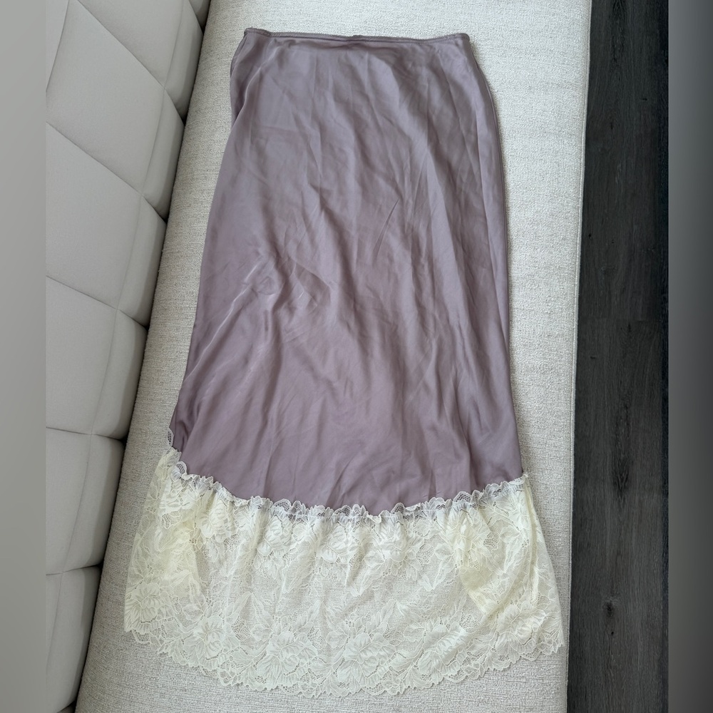 Free People Intimately Heart Eyes Half Slip Midi Skirt - Picture 7 of 12